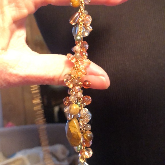 2005 Genuine Tiger’s Eye Necklace & Earring Set by AVON - Picture 6 of 10